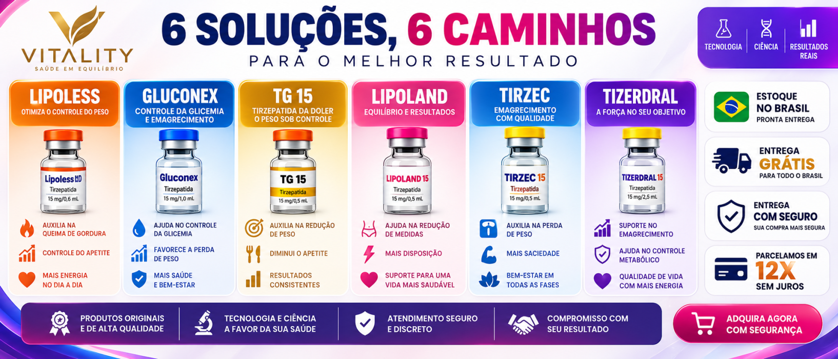 6 soluções