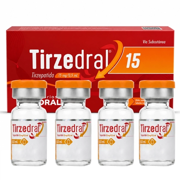 Tirzedal 15 caixa com 4 ampolas
